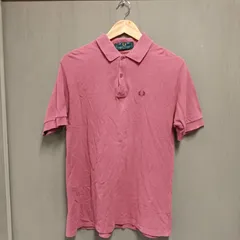 ★90’イギリス製★ フレッドペリー Fred Perry 高級素材コーマ綿100％半袖ポロシャツ 【L～XL相当】