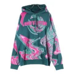 LOUIS VUITTON (ルイヴィトン) 23AW グラフィック ロゴ ジャガード プルオーバー パーカー フーディー グリーン/ピンク RM232M ZLW HPN33Wのサムネイル