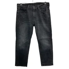 Levi's 505 デニムパンツ W36 ブラック リーバイス ジップアップ デニム コットン アメカジ ジーンズ 2603-398