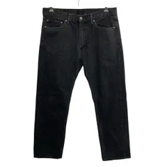 Levi's 505 デニムパンツ W38 ブラック リーバイス ジップアップ ビッグサイズ デニム コットン アメカジ ジーンズ 2603-399