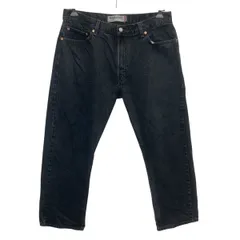 Levi's 505 デニムパンツ W36 ブラック リーバイス ジップアップ デニム コットン アメカジ ジーンズ 2603-402
