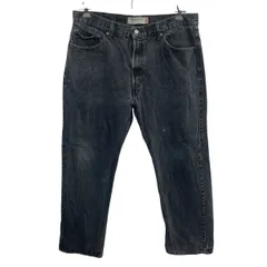 Levi's 505 デニムパンツ W38 ブラック リーバイス ジップアップ レギュラーフィット デニム コットン アメカジ ジーンズ 2603-407