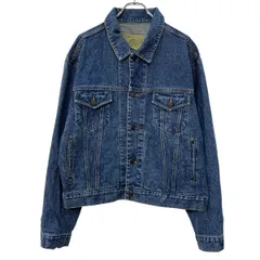 00s～ GAP DENIM デニムジャケット XL インディゴブルー ギャップデニム ボタン 00年代 胸ポケット アメカジ デニム 春秋物 a803-5945