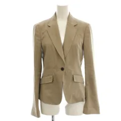 23区 オンワード樫山 テーラードジャケット 上着 38 ベージュ 長袖  シングルブレスト /LP ■ECE003