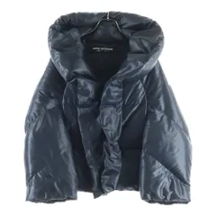 COMME des GARCONS (コムデギャルソン) 08AW 変形 ショールカラー スナップボタン ダウンジャケット ブラック レディース JB-J092のサムネイル