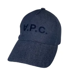 A.P.C アーペーセー デニムキャップ インディゴブルー 帽子 ユニセックス 【未使用品】 12511K116のサムネイル