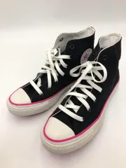CONVERSE コンバース 5SD379 earth コラボ ALL STAR HI ハイカット スニーカー size24.5㎝/黒 ■■ レディース