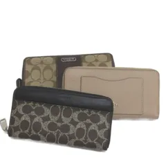 コーチ COACH 長財布 3点セット シグネチャー ジャガード ■GY99