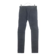BALMAIN コットンバイカーパンツ カーゴパンツ 国内正規品 ブラック 29