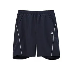 【新品】le coq sportif（ルコック）［メンズ・ユニセックス］テニス ハーフパンツ ゲームパンツ 吸汗速乾 JTA公認 メンズ ユニセックス レギュラーサイズ テニス ソフトテニス ウェア　ネイビー　LN4FHP90M-NV00