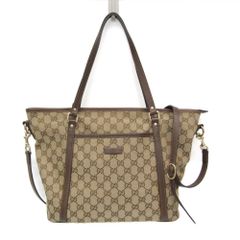 美品】GUCCI 387603 2WAY ハンドバッグ キャンバス/レザー - メルカリ