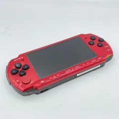 【中古】本体）【ジャンク】SONY/PSP レッド・ブラック/PSP-3000/※バッテリー無し[6]
