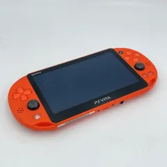 【中古】本体）【ジャンク】SONY/PSVita ネオンオレンジ/PCH-2000/※上ボタン故障[6]