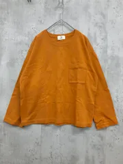 BEAUTY&YOUTH ビューティーアンドユース コットンポンチ 9分袖 プルオーバー sizeF/オレンジ ■■ レディース