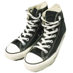 CONVERSE コンバース CANVAS ALL STAR HI キャンバス オールスター ハイ M9160 US6(24.5cm) BLACK スニーカー シューズ g25922