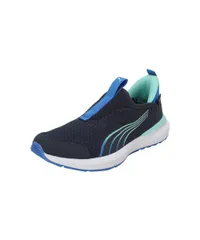 プーマ(PUMA) キッズ クルーズ プロフォーム イーズイン スニーカー クラブ ネイビー/ハイパーリンク ブルー(02) 397633