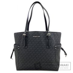 新品》MICHAEL KORS 本革 MKシグネチャートートバッグ A4 通勤 - メルカリ