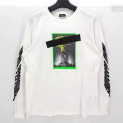 05w19658 ディーゼル DIESEL  長袖Ｔシャツ  ホワイト S  ブルガリア製 メンズ  コットン  【中古品】