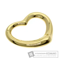 TIFFANY&Co. ティファニー オープンハート ペンダントトップ K18YG レディース [中古]