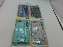 【TAKA81-18】△未開封 kara MASK 不織布マスク10枚入り 4個セット