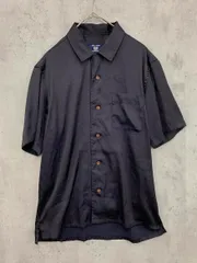 COMME CA COMMUNE コムサコミューン 51-13IF09 オープンカラー シャツ sizeM/紺 ■◆ メンズ