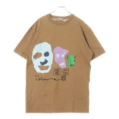 DIOR (ディオール) 22AW ×Travis Scott Cactus Jack Oversized Tee トラヴィススコット カクタスジャック フロントプリント クルーネック 半袖Tシャツ ブラウン 283J641B0677のサムネイル