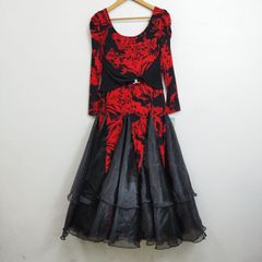 郁ちゃん様専用です‼️社交ダンスドレス （サン．ヨシムラ）Мサイズ