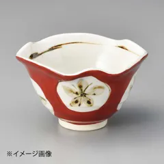 【新品】赤絵丸紋小鉢