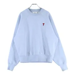 AMI Alexandre Mattiussi (アミアレクサンドルマテュッシ) RED AMI DE COEUR SSHIRT USW005.747 ハートロゴ クルーネックスウェットトレーナー ブルーのサムネイル
