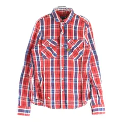 G-STAR RAW (ジースターロウ) チェック柄 長袖シャツ レッド