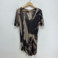 14th Addiction フェザー Tシャツ 半袖 カットソー ブラウン - メルカリ