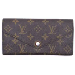 LOUIS VUITTON (ルイヴィトン) ポルトフォイユ ジョセフィーヌ モノグラムライン 三つ折り長財布 ブラウン M41739