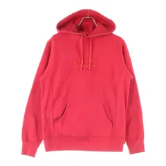 SUPREME (シュプリーム) 14AW Tonal Box Logo Pullover ボックスロゴプルオーバーパーカー フーディー レッド
