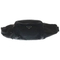 PRADA (プラダ) ナイロン 三角ロゴプレート ボディバッグ ウエストバッグ ブラック 2VL005のサムネイル