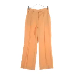 Acne Studios (アクネ ストゥディオズ) 22AW クロップドフレアトラウザーズ スラックス オレンジ レディース FN-WN-TROU000651のサムネイル