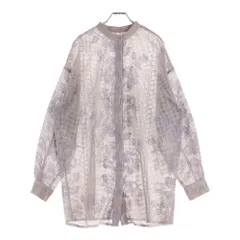 AMERI (アメリ) MEDI CROSS SHIRT メディクロス 長袖シャツ パープル レディース 02210430310のサムネイル