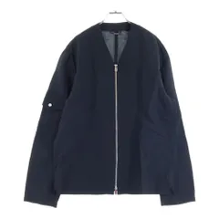 HERMES (エルメス) ジップアップ Vネック カーディガン ブラックのサムネイル