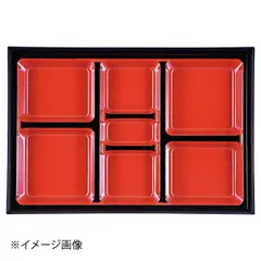 【新品】[TA]尺3幕の内仕切 朱天黒