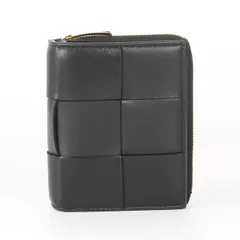 ボッテガヴェネタ BOTTEGA VENETA 財布 二つ折り財布 CASSETTE COMPACT ZIP AROUND WALLET [カセット 二つ折り財布 S] レディース 750253 VCQC1【ミニ財布】