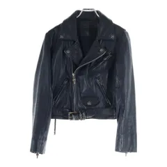 CHROME HEARTS (クロムハーツ) JJ DEAN V3 ダガージップライダース レザージャケット ブラックのサムネイル