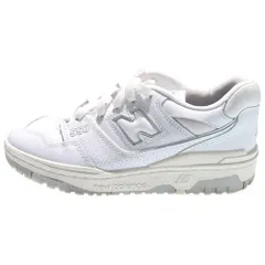 New Balance (ニューバランス) BB550PB1 レザー ローカットスニーカー ホワイト レディース