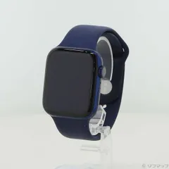 ソフマップ 〔中古品〕 Apple Watch Series 6 GPS 44mm ブルーアルミニウムケース ディープネイビースポーツバンド【196】