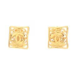 シャネル CHANEL イヤリング ココマーク GP（ゴールドメッキ） イヤリング レディース Used A