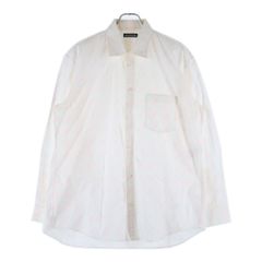BALENCIAGA (バレンシアガ) ロゴ総柄 コットン 長袖シャツ ホワイト 534333 TBL96