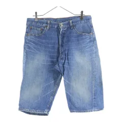 Levi's (リーバイス) 00S VINTAGE 501-0120 ボタン裏359 スモールE デニムハーフパンツ ショーツ ジーンズ インディゴ