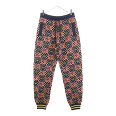 GUCCI (グッチ) ダブルGジャガード ニット ロングパンツ マルチカラー 675999 XKB4Vのサムネイル