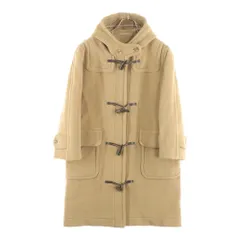 OLD ENGLAND (オールドイングランド) ウール ヘリンボーン ダッフルコート ブラウン レディース 22330901