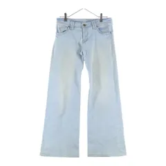 qualite (カリテ) ウォッシュド ワイドデニムパンツ ジーンズ ライトブルー レディースのサムネイル