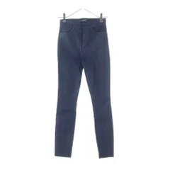 JOE's (ジョーズ) スエードスキニーデニムパンツ ネイビー レディース JL5748