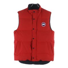   アスピレーションプログラム ダウンベスト XS レッド CANADA GOOSE アスピレーションプログラム ダウンベスト XS レッド